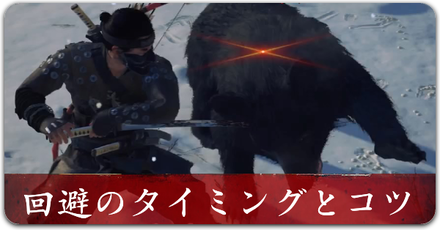 回避のタイミングとコ