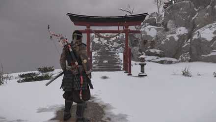 ゴーストオブツシマの白雪神社