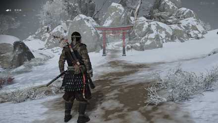 ゴーストオブツシマの嶺鶴神社