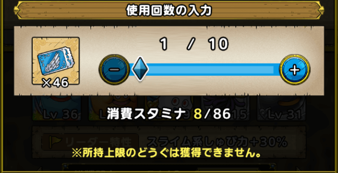 スキップチケット使用