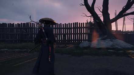 ゴーストオブツシマの浅藻の稽古台