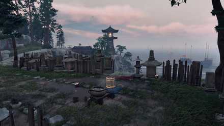 ゴーストオブツシマの多久頭魂のこおろぎ