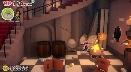 中央部屋のスカスカ穴