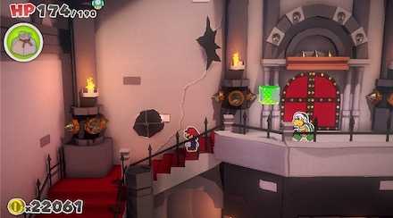 中央部屋のスカスカ穴