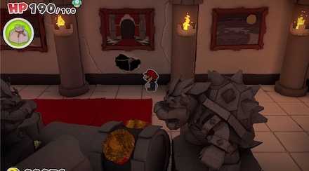 右の部屋のスカスカ穴