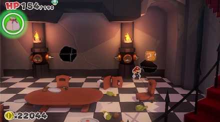 中央部屋のスカスカ穴