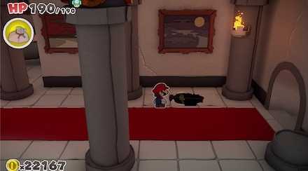 右の部屋のスカスカ穴