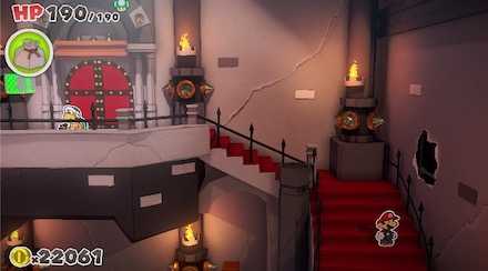 中央部屋のスカスカ穴