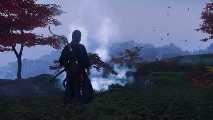 ゴーストオブツシマの日除けの秘湯