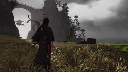 ゴーストオブツシマの赤鳥の稽古台