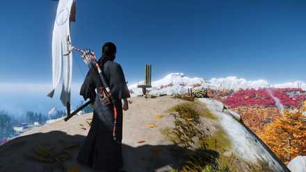 ゴーストオブツシマの久原の稽古台