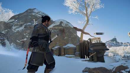 ゴーストオブツシマの防人の尾根のこおろぎ