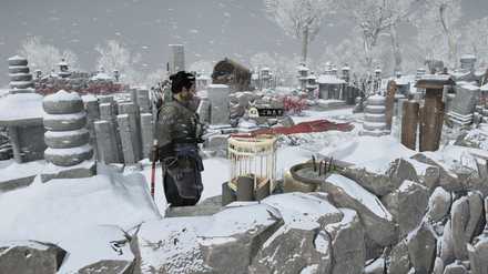 ゴーストオブツシマの城岳寺のこおろぎ