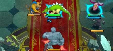 ドラゴンが盾役