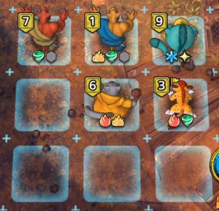 ベビーパンサー7初期配置