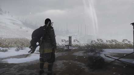 ゴーストオブツシマの迷いの森の稽古台