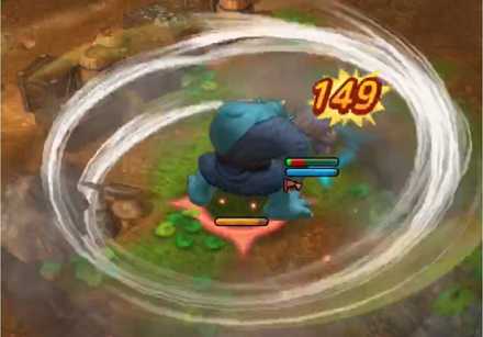 ギガンテス 接近攻撃