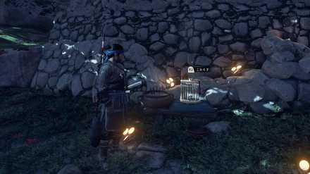 ゴーストオブツシマの高野山砦の墓地