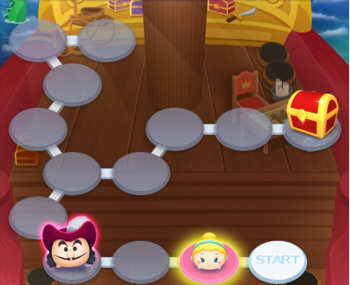 フック船長の扉マップ画像