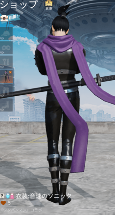 衣装：音速のソニックの画像