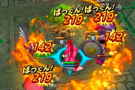 ドラクエタクトのランクアップ自然系超級は周囲が有効