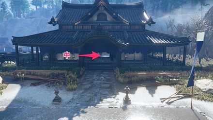 ゴーストオブツシマの小松のかじげんぞうへ