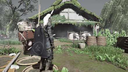 ゴーストオブツシマのあか島村のもみじどのへ