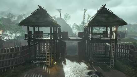 ゴーストオブツシマの鑓川砦分配之定