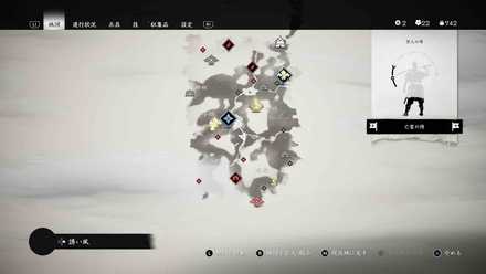 ゴーストオブツシマの蒙古の兵略図