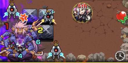 ドクロを倒すとビットンが出現