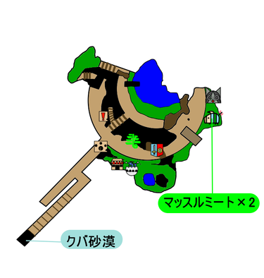 アルブラクス村のマップ