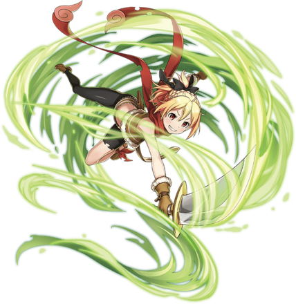 オセロニアの［貧民街の少女］フェルトの画像