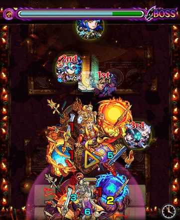 獣神からの挑戦状 ボス2 クロスドクロ処理後