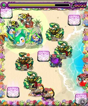 ペンペンファイターズ ボス3 ドクロ処理後