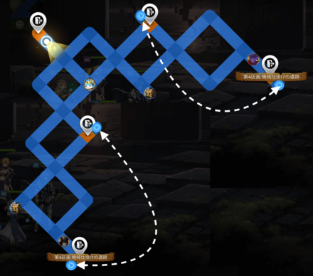 風塵の迷路の画像