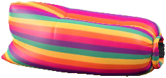 エアーソファのレインボーの画像