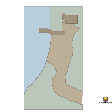 ジェゴン川(東岸)