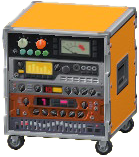 エフェクターラックのオレンジの画像