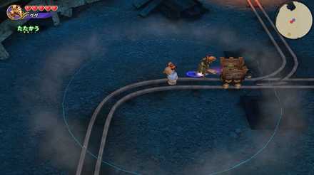 トロッコのスイッチは両方とも上が正解