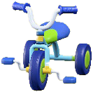 さんりんしゃのブルーの画像