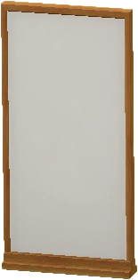 シンプルなパネルのブラウンの画像