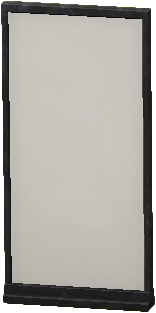 シンプルなパネルのブラックの画像