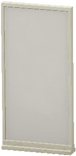 シンプルなパネルのホワイトの画像