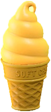 ソフトクリームランプのマンゴーの画像