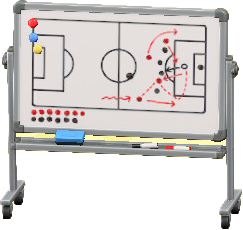 ホワイトボードの作戦会議の画像