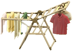 ものほしスタンドのアイボリーの画像