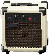 アンプのホワイトの画像