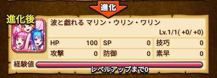 「マリン・ウリン・ワリン」の進化