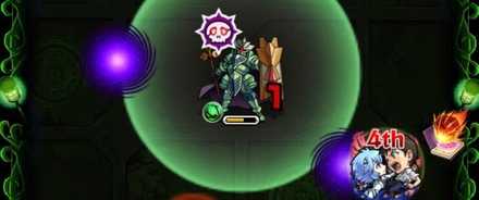 コマを倒すと魔導書が出現