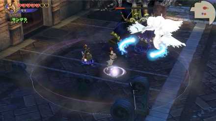 遠距離から魔法攻撃が楽